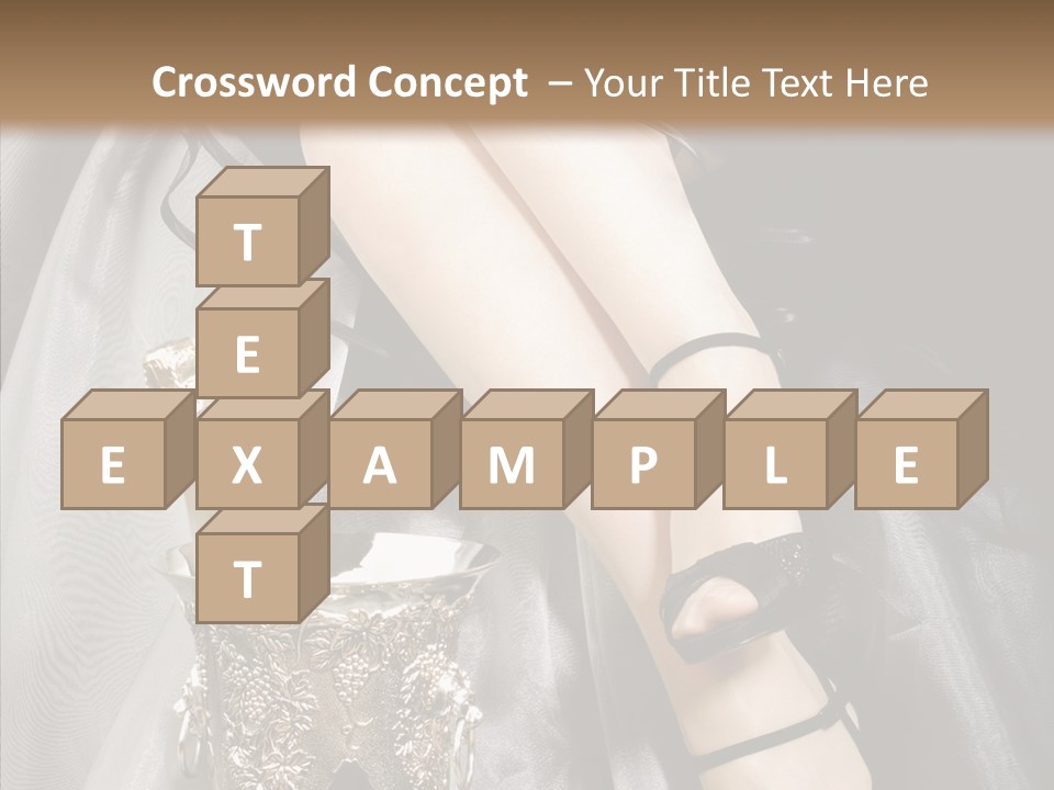 Lifestyles Celebration Skirt PowerPoint Template