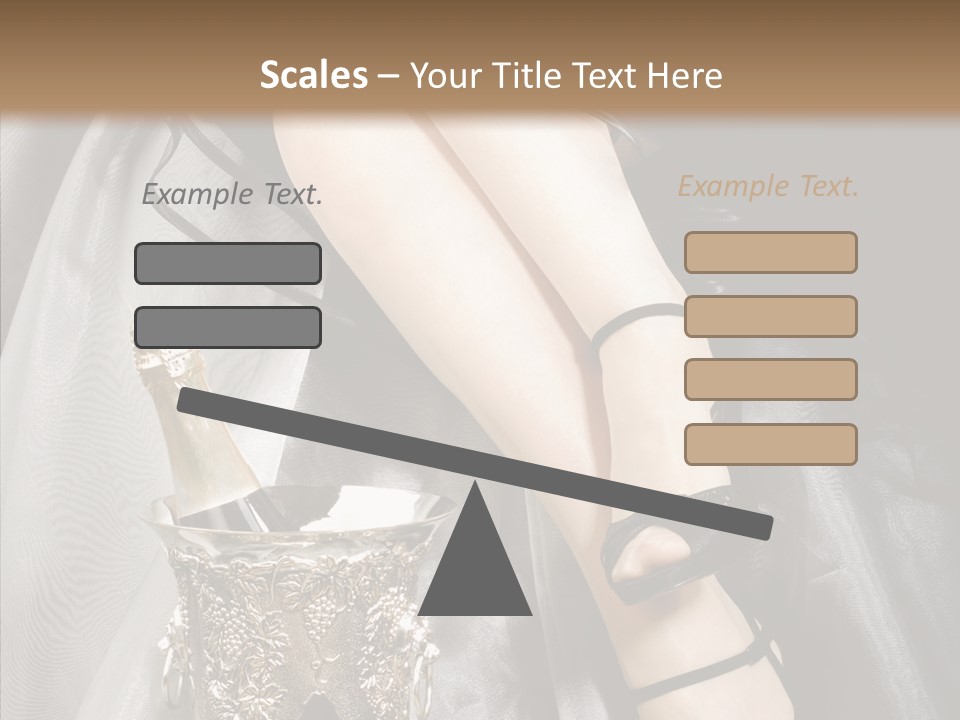 Lifestyles Celebration Skirt PowerPoint Template