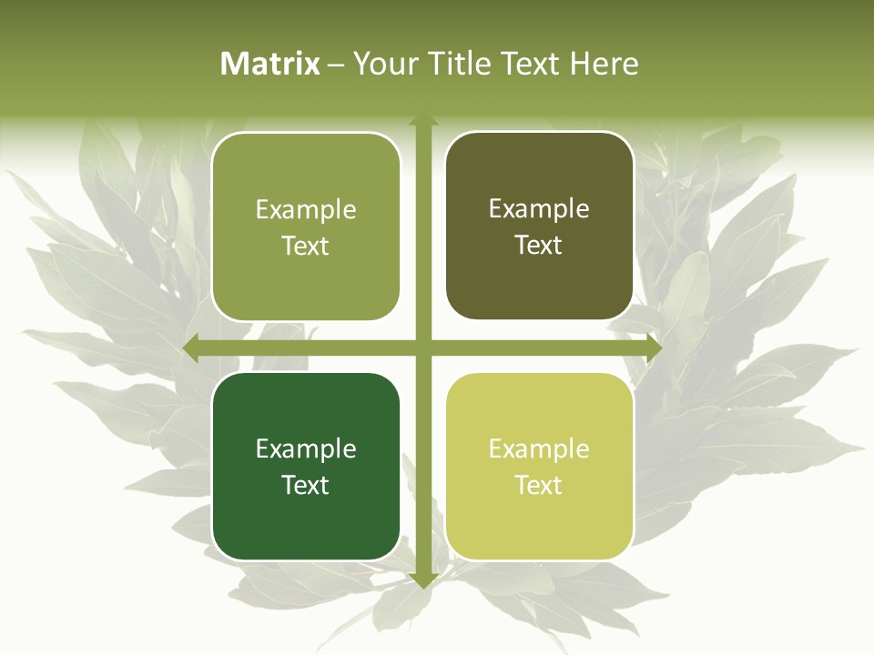 Natural Award Prize PowerPoint Template