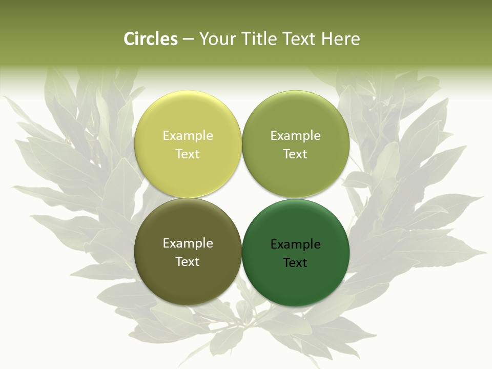 Natural Award Prize PowerPoint Template