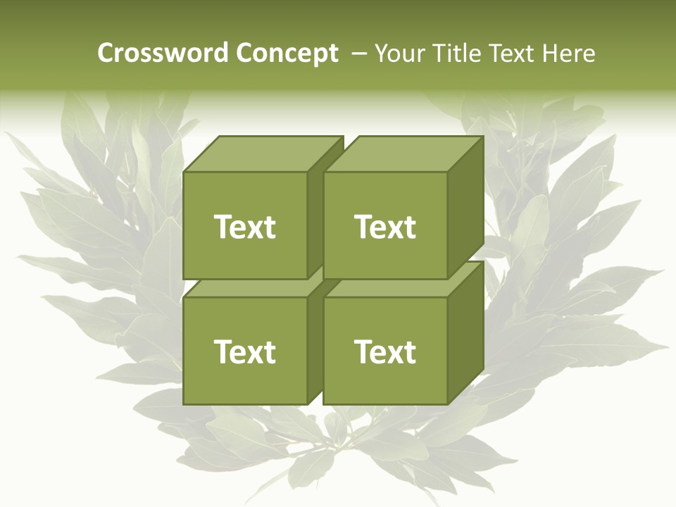 Natural Award Prize PowerPoint Template