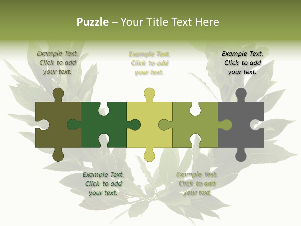 Natural Award Prize PowerPoint Template