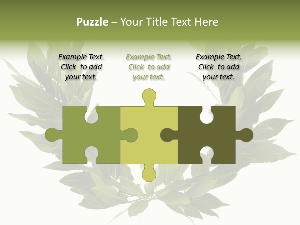 Natural Award Prize PowerPoint Template