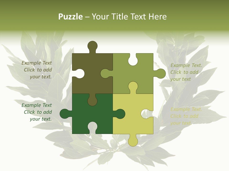 Natural Award Prize PowerPoint Template