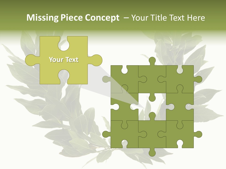 Natural Award Prize PowerPoint Template