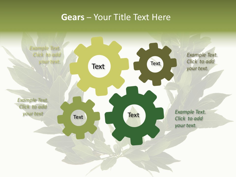 Natural Award Prize PowerPoint Template