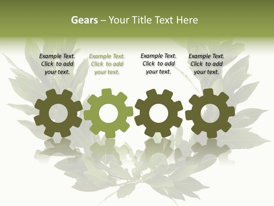 Natural Award Prize PowerPoint Template