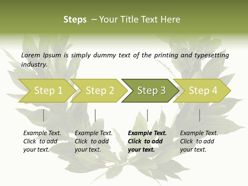 Natural Award Prize PowerPoint Template