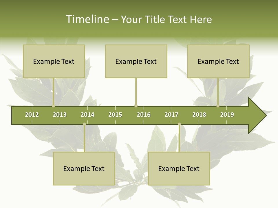 Natural Award Prize PowerPoint Template