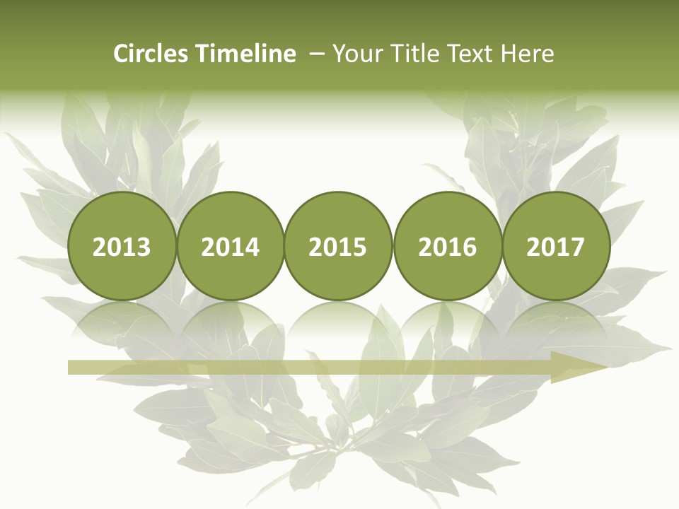 Natural Award Prize PowerPoint Template