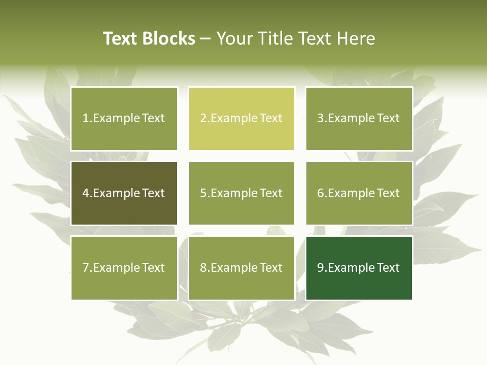 Natural Award Prize PowerPoint Template