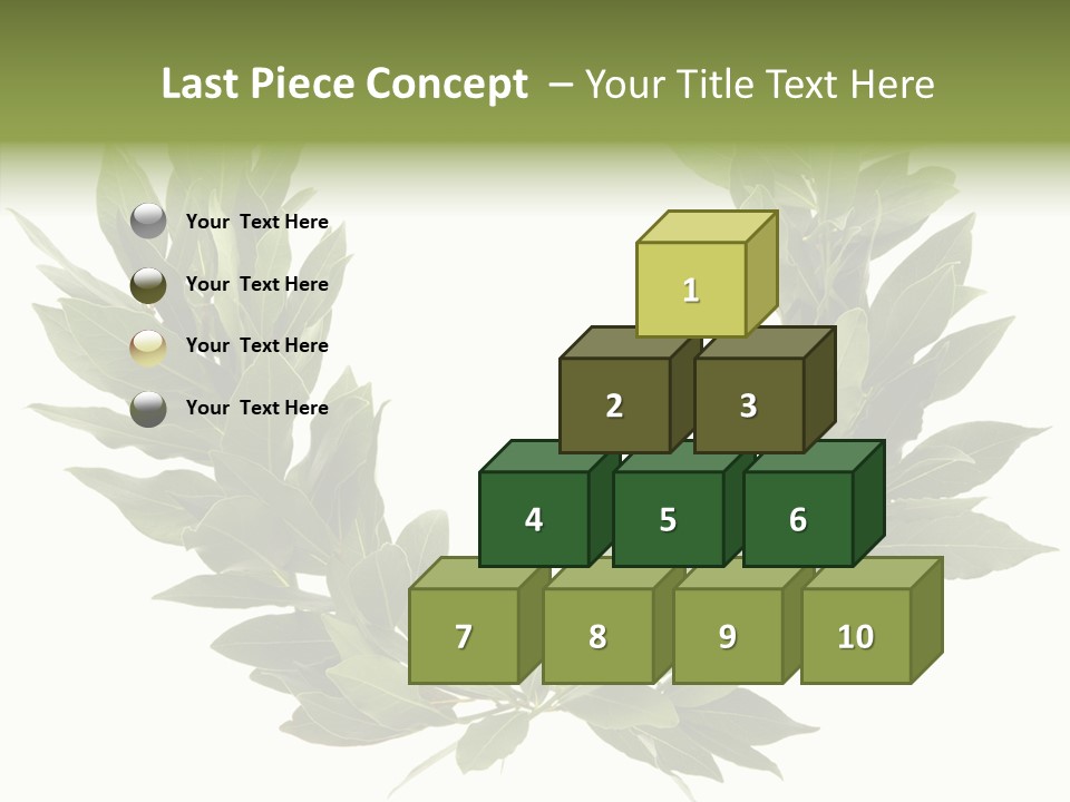 Natural Award Prize PowerPoint Template