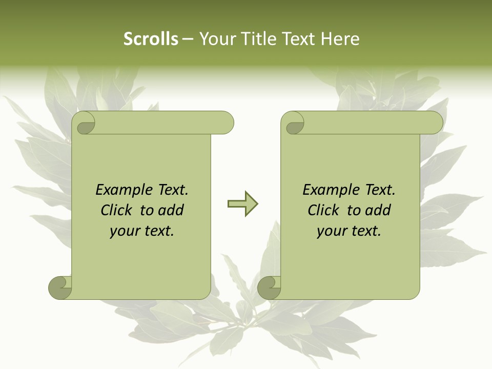 Natural Award Prize PowerPoint Template