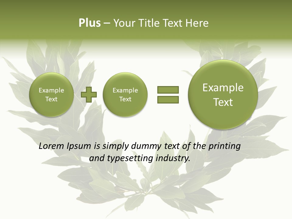 Natural Award Prize PowerPoint Template