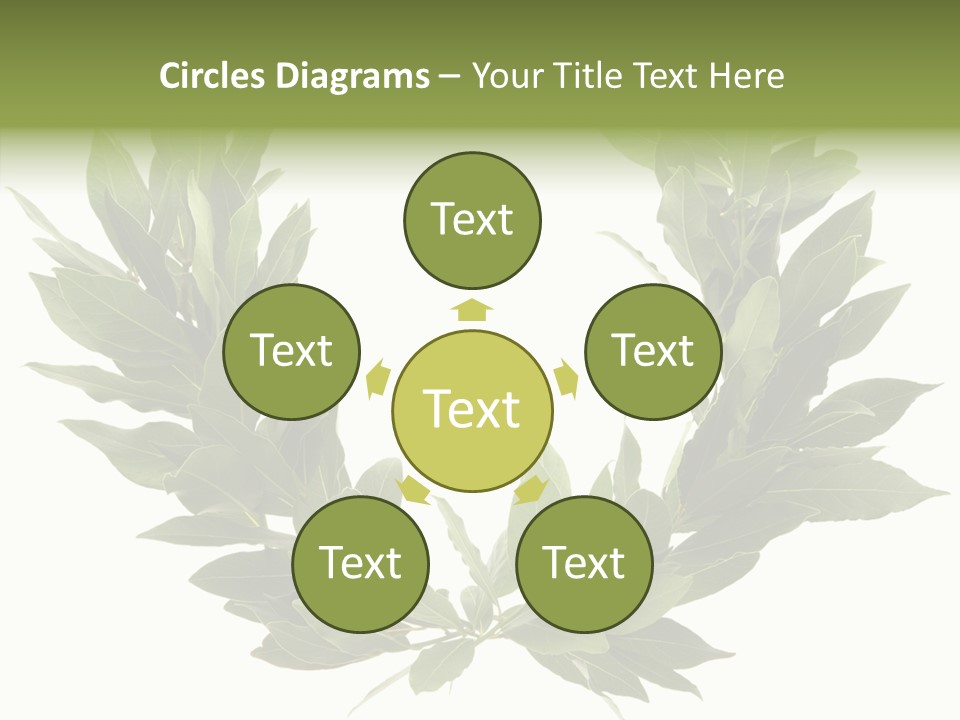 Natural Award Prize PowerPoint Template