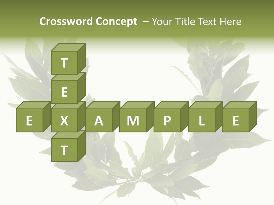 Natural Award Prize PowerPoint Template