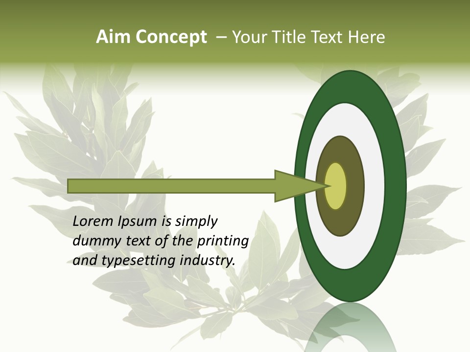 Natural Award Prize PowerPoint Template