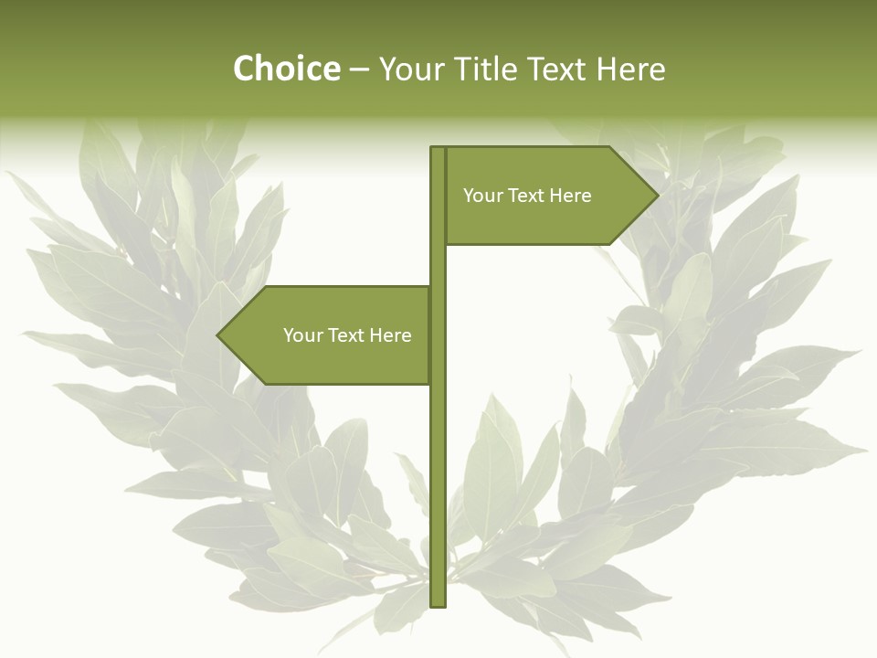 Natural Award Prize PowerPoint Template