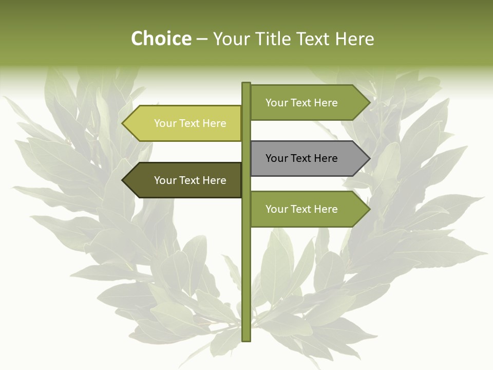 Natural Award Prize PowerPoint Template