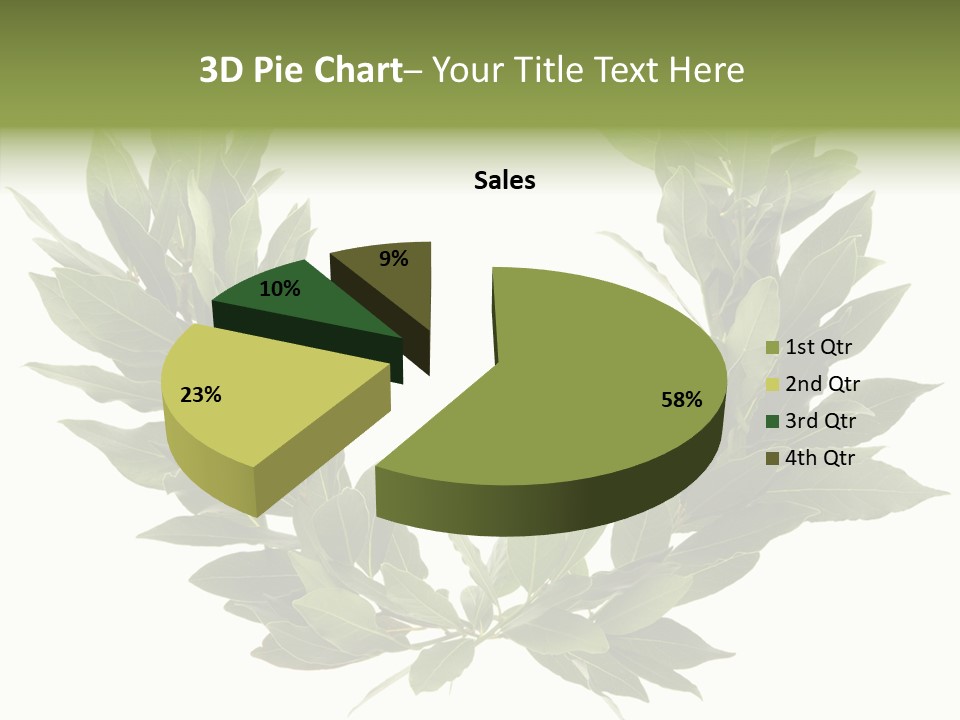 Natural Award Prize PowerPoint Template