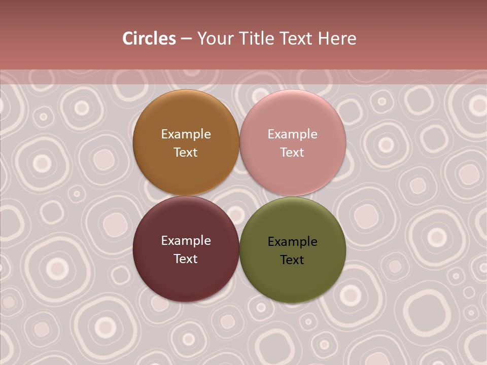 Chocolate Vector Sizable PowerPoint Template