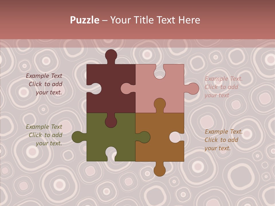 Chocolate Vector Sizable PowerPoint Template