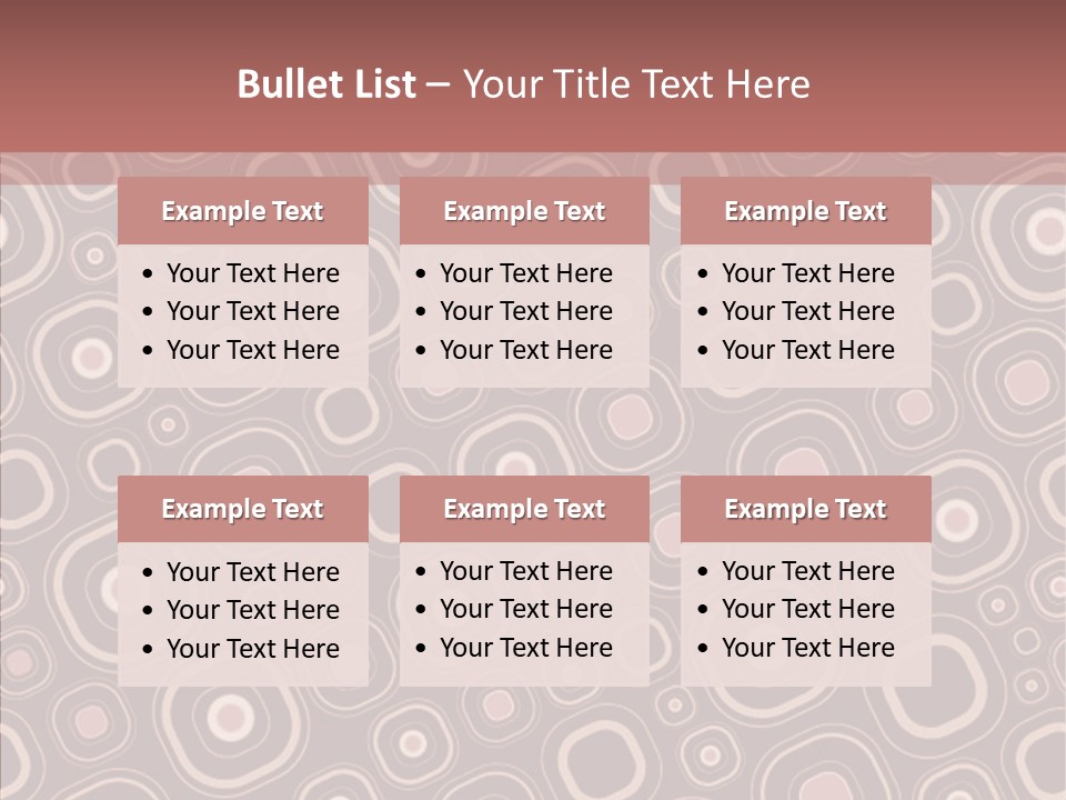 Chocolate Vector Sizable PowerPoint Template