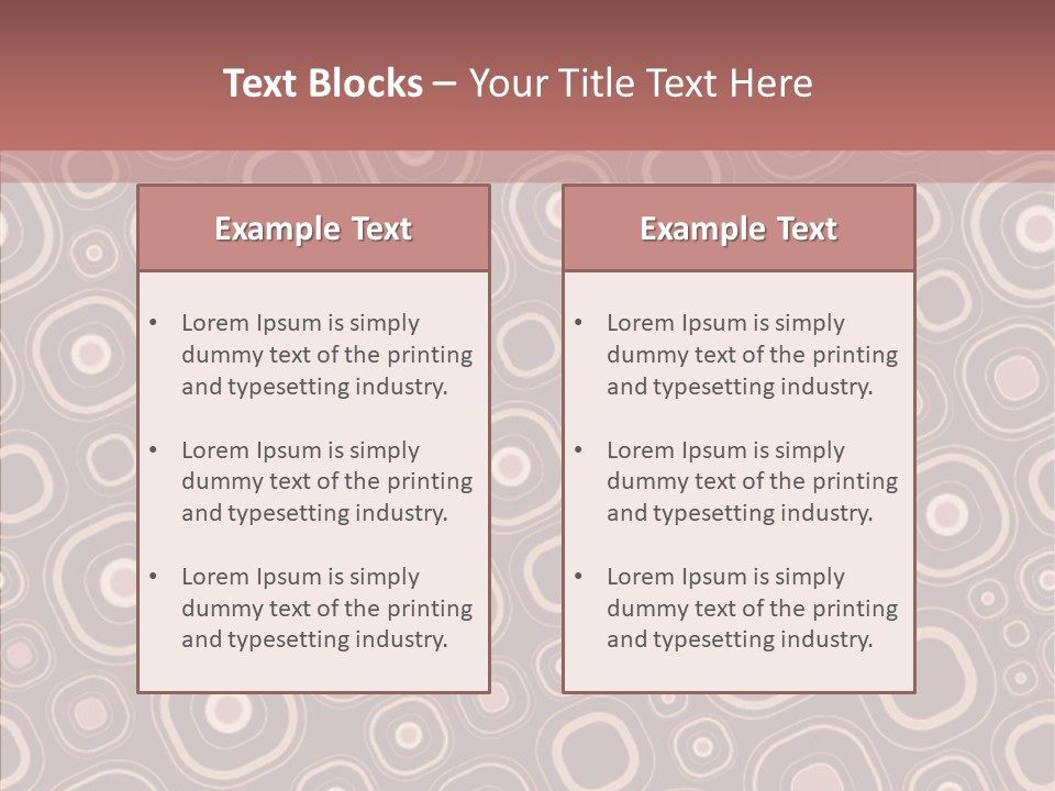 Chocolate Vector Sizable PowerPoint Template