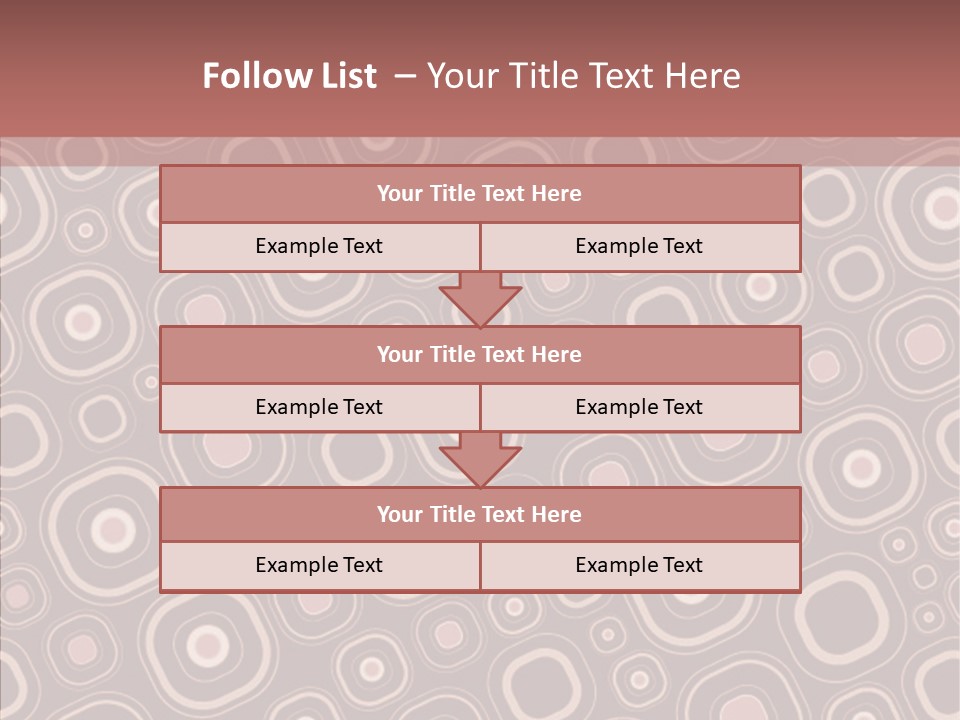 Chocolate Vector Sizable PowerPoint Template