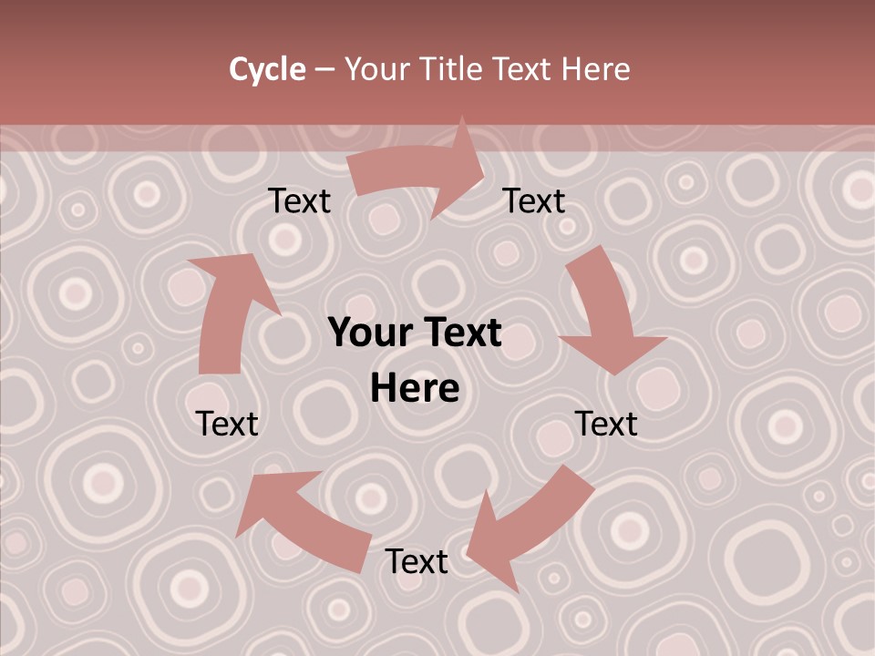 Chocolate Vector Sizable PowerPoint Template