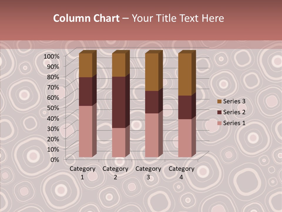 Chocolate Vector Sizable PowerPoint Template