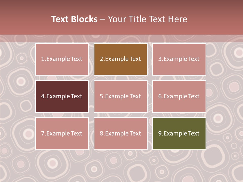 Chocolate Vector Sizable PowerPoint Template