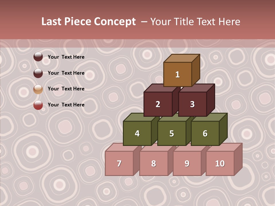 Chocolate Vector Sizable PowerPoint Template