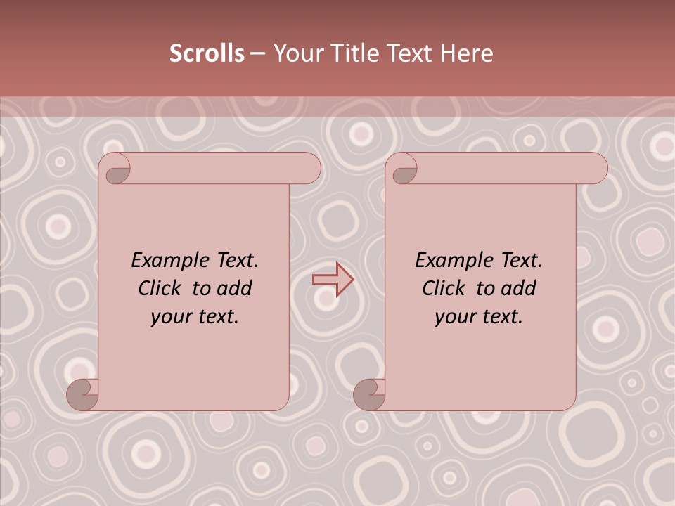 Chocolate Vector Sizable PowerPoint Template