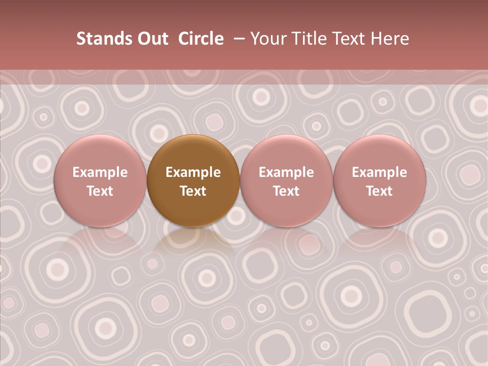 Chocolate Vector Sizable PowerPoint Template