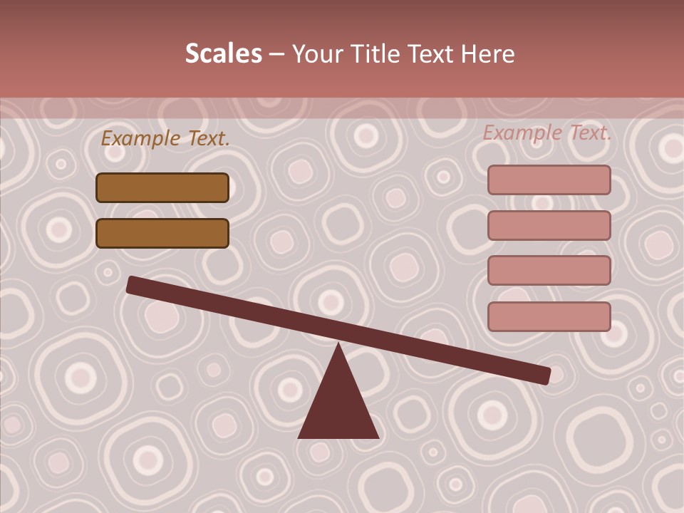 Chocolate Vector Sizable PowerPoint Template