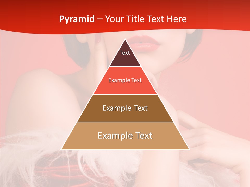 Gift Female Cap PowerPoint Template