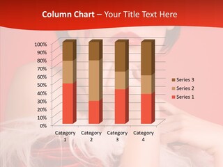 Gift Female Cap PowerPoint Template