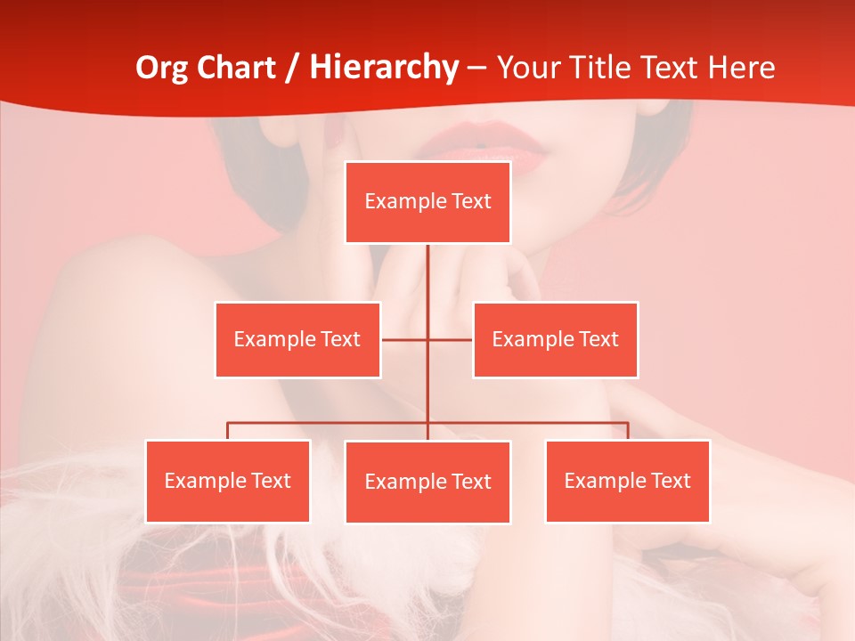 Gift Female Cap PowerPoint Template