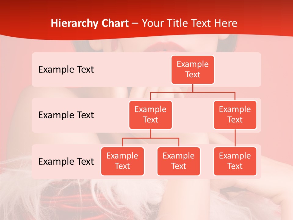 Gift Female Cap PowerPoint Template