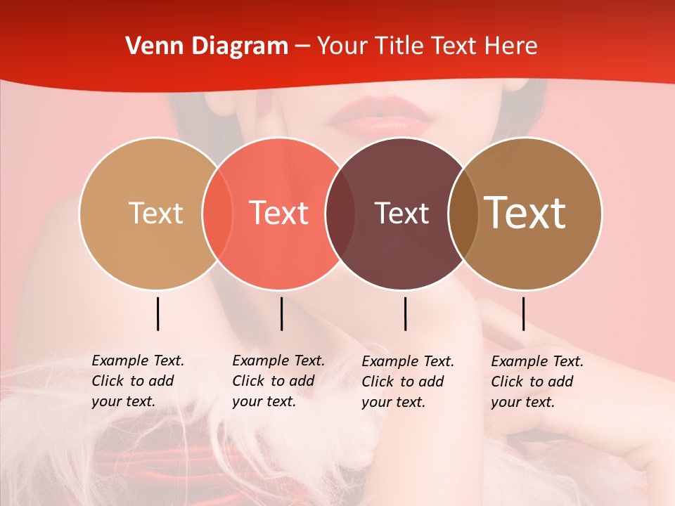 Gift Female Cap PowerPoint Template
