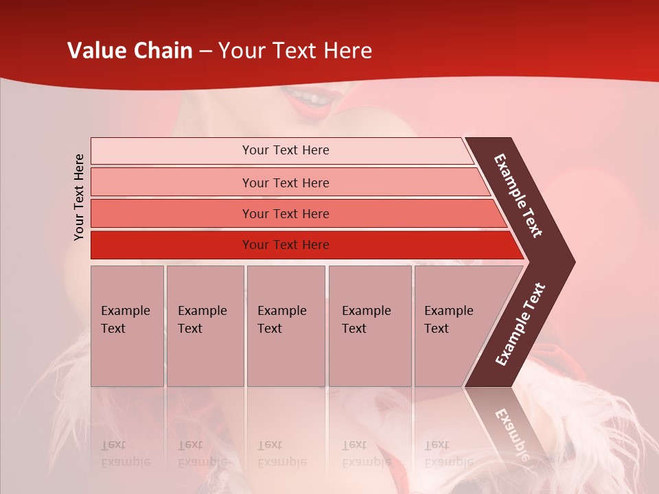 Snow Look Fashion PowerPoint Template