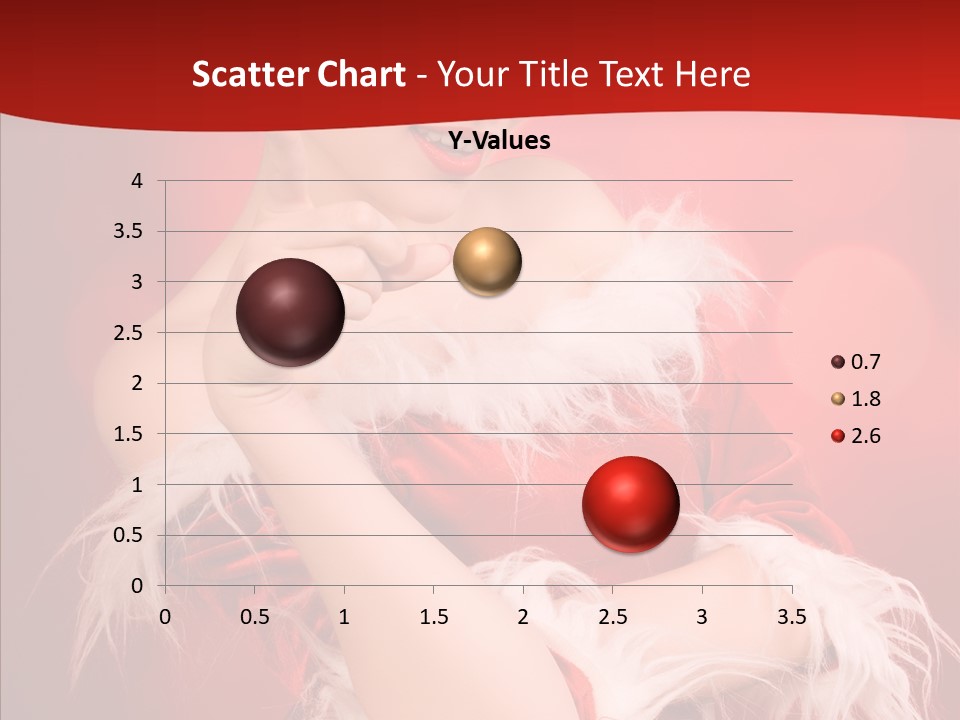 Snow Look Fashion PowerPoint Template