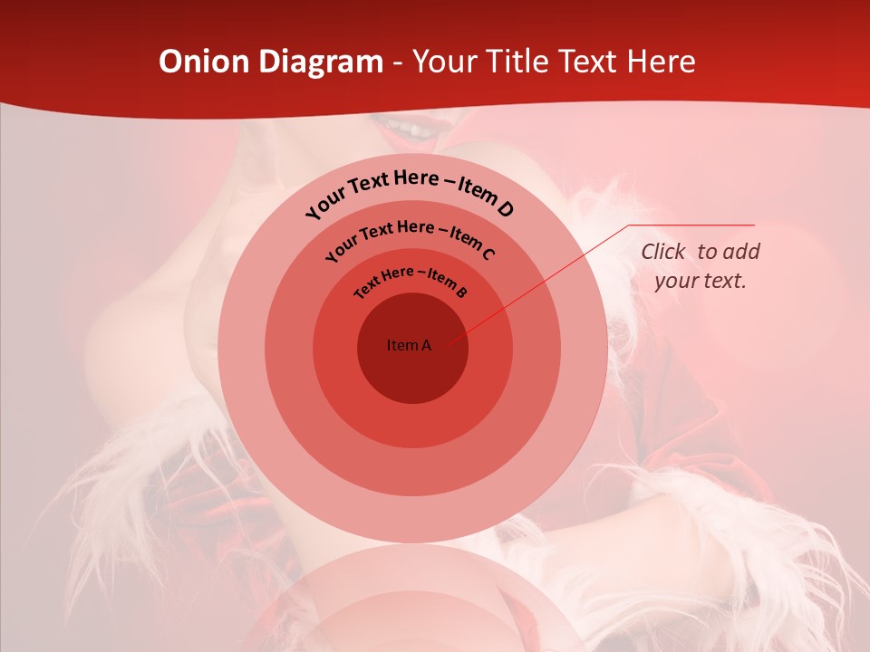 Snow Look Fashion PowerPoint Template