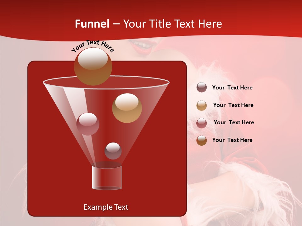 Snow Look Fashion PowerPoint Template