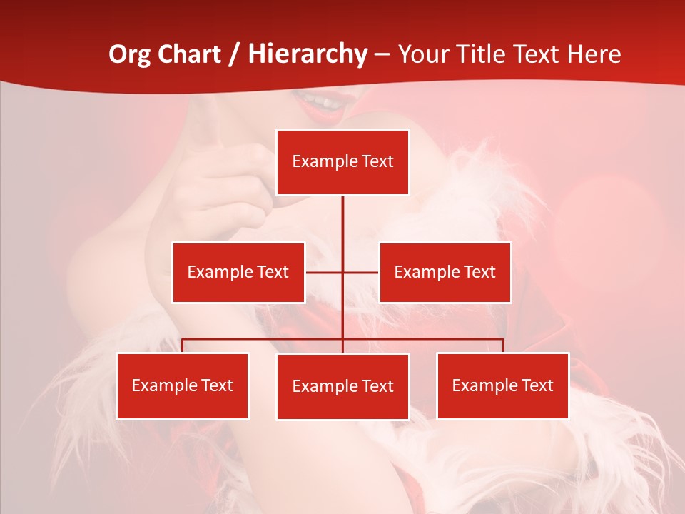 Snow Look Fashion PowerPoint Template