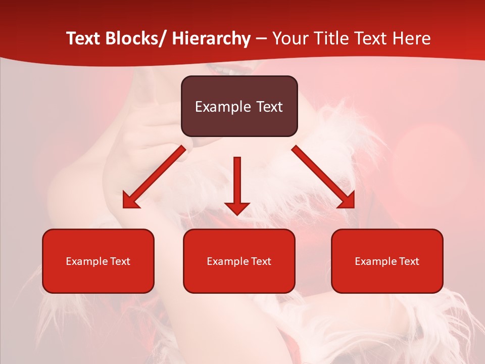 Snow Look Fashion PowerPoint Template