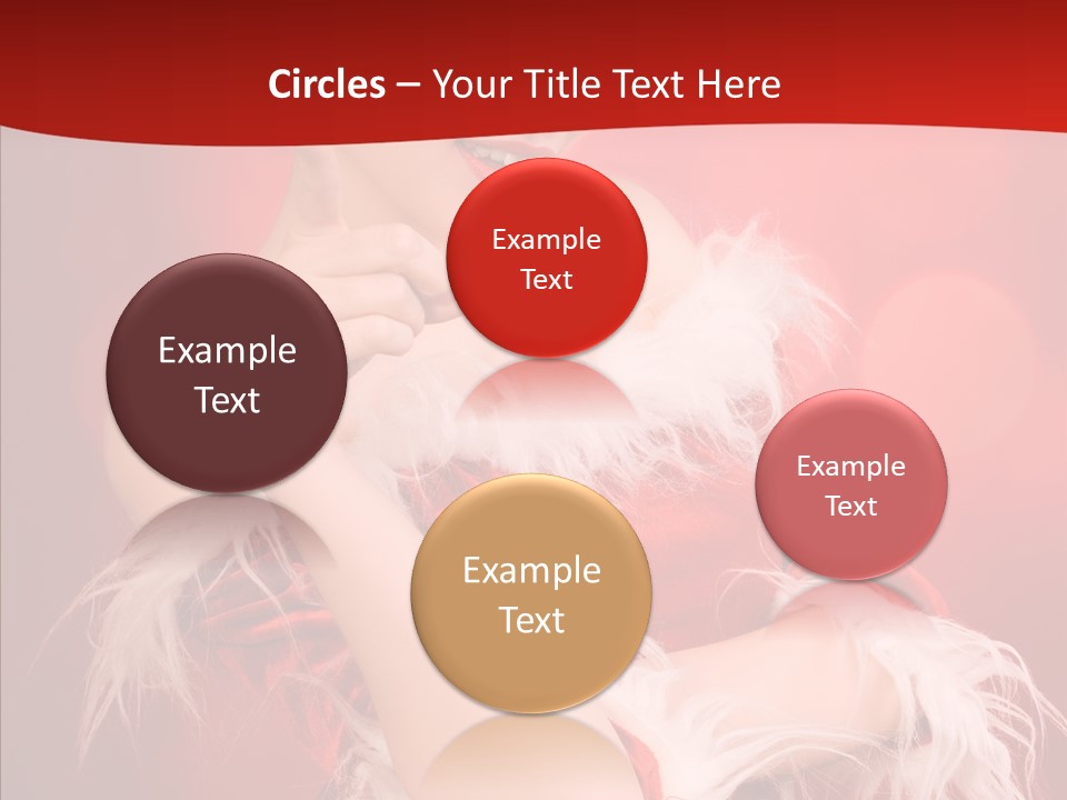 Snow Look Fashion PowerPoint Template