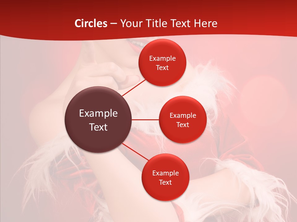 Snow Look Fashion PowerPoint Template