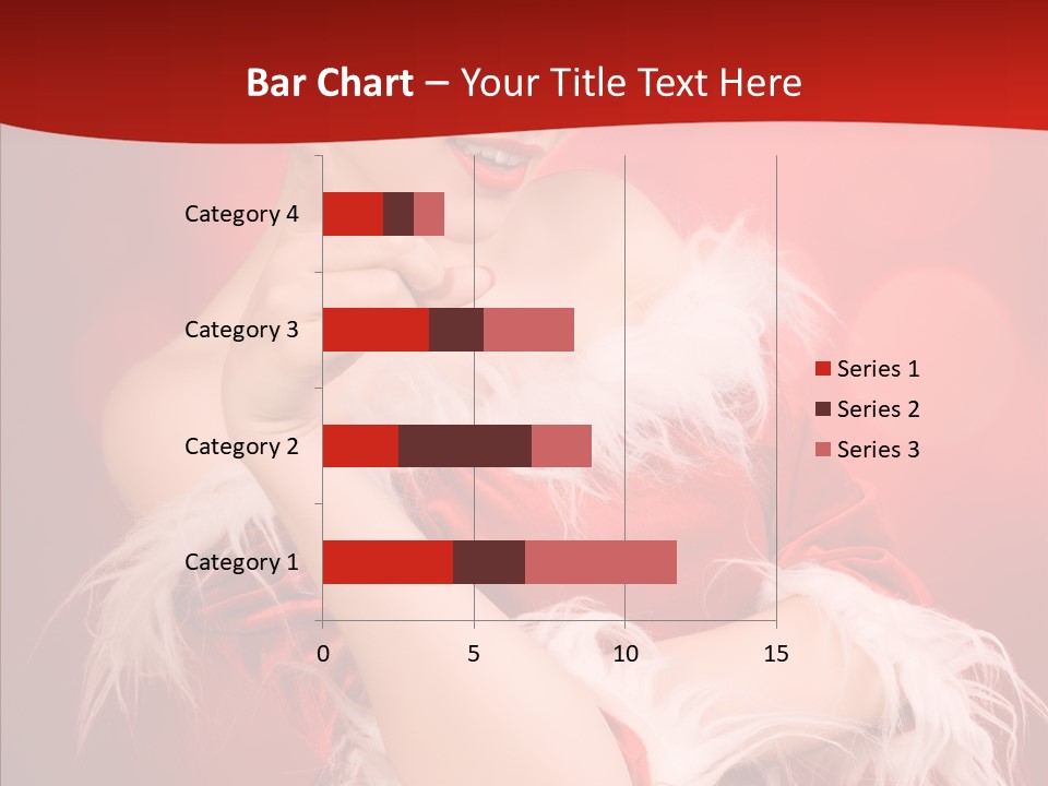 Snow Look Fashion PowerPoint Template